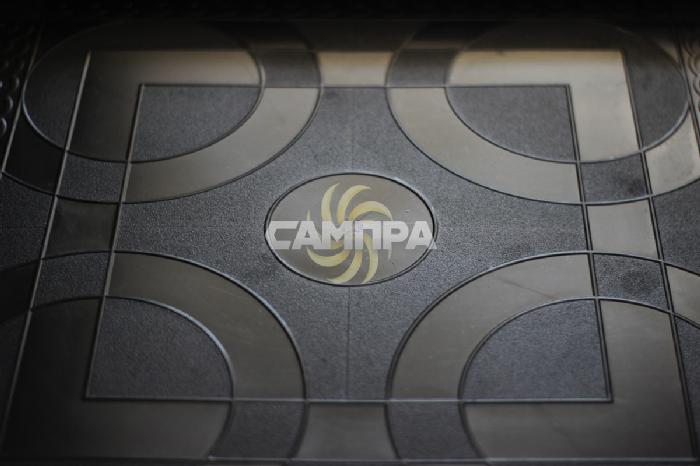 Форма Коса круги 500х500х60 мм фото 2