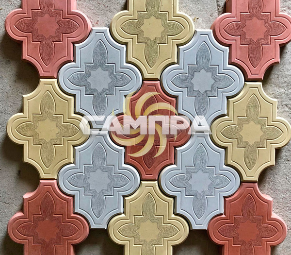 Форма Клевер узорчатый 1/4 26,7х21,8 см фото 4